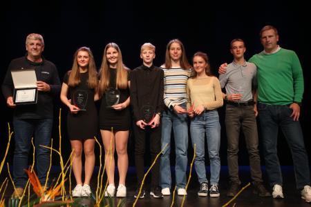 PODELITEV ŠPORTNICA IN ŠPORTNIK LETA 79 FOTO LJUBO VUKELIČ